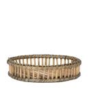 Kolibri Home - Decorative tray - Round bamboo bowl 30cm
