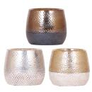 Elite cachepot - pure elegance in sophisticated colors - copper - suitable for 9cm pots